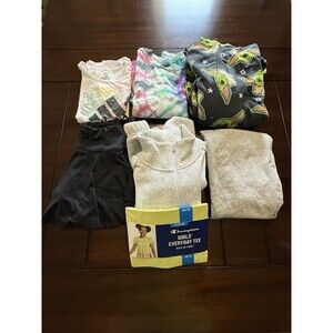 Lot of Girls Clothes Clothing Size 10/12 Adidas Yoda Sleep Wear Champion M